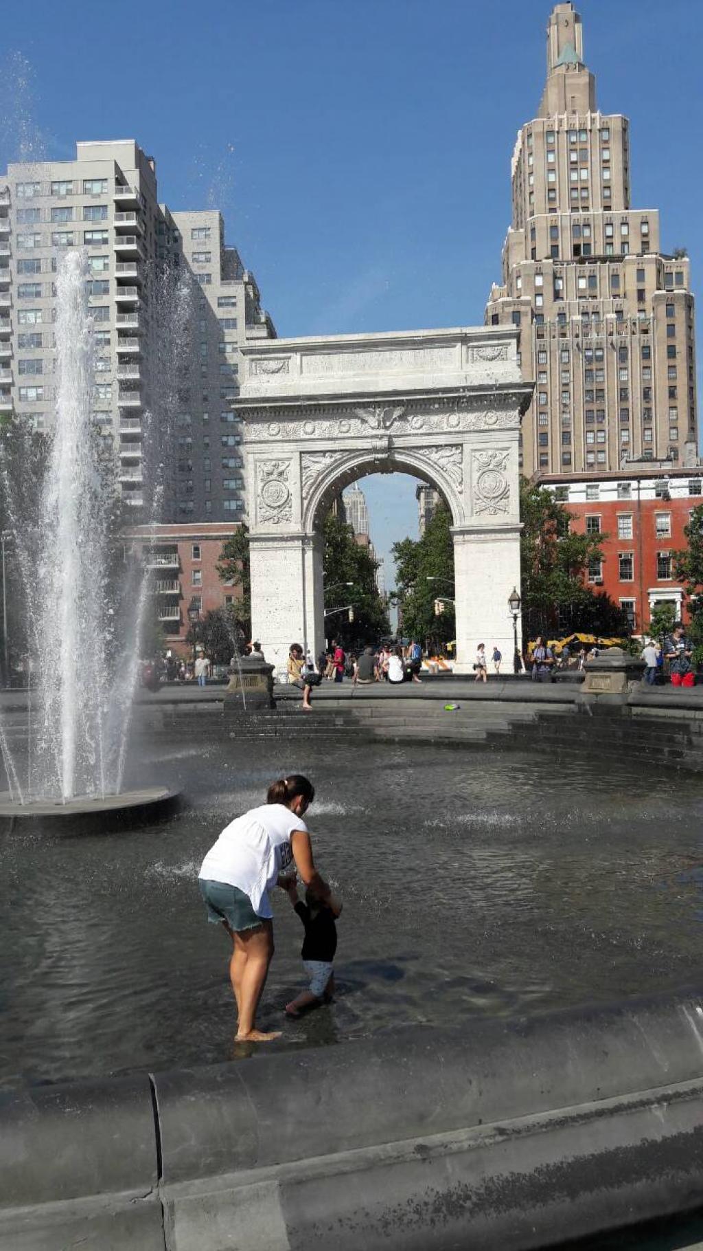 baby in the new york city